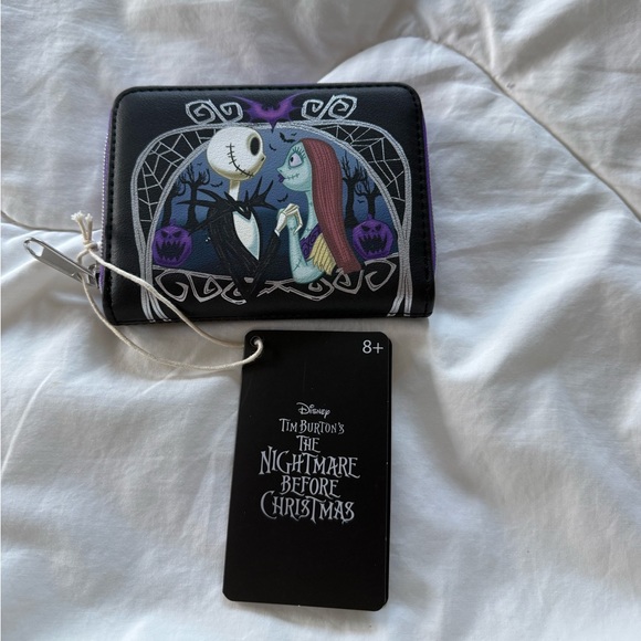 Loungefly Handbags - Loungefly Nightmare Before Christmas Jack & Sally zip wallet